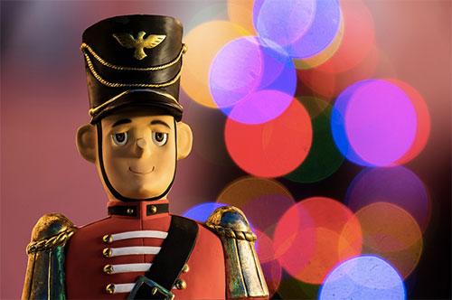 Toy Soldier with Bokeh