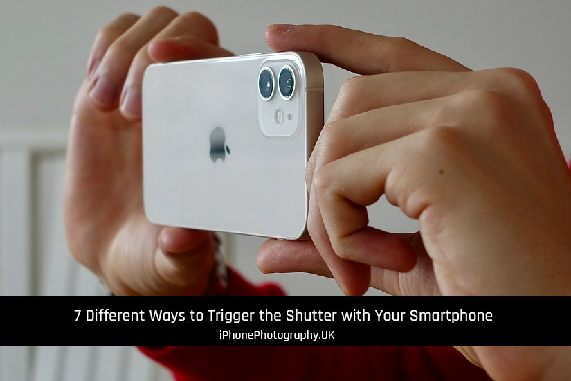 Different ways to trigger the shutter
